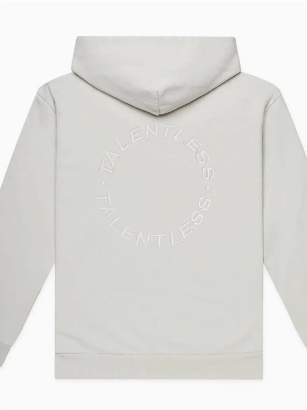 🆕 NWOT TALENTLESS Circle Logo Embroidered Hoodie Black Size Small_4